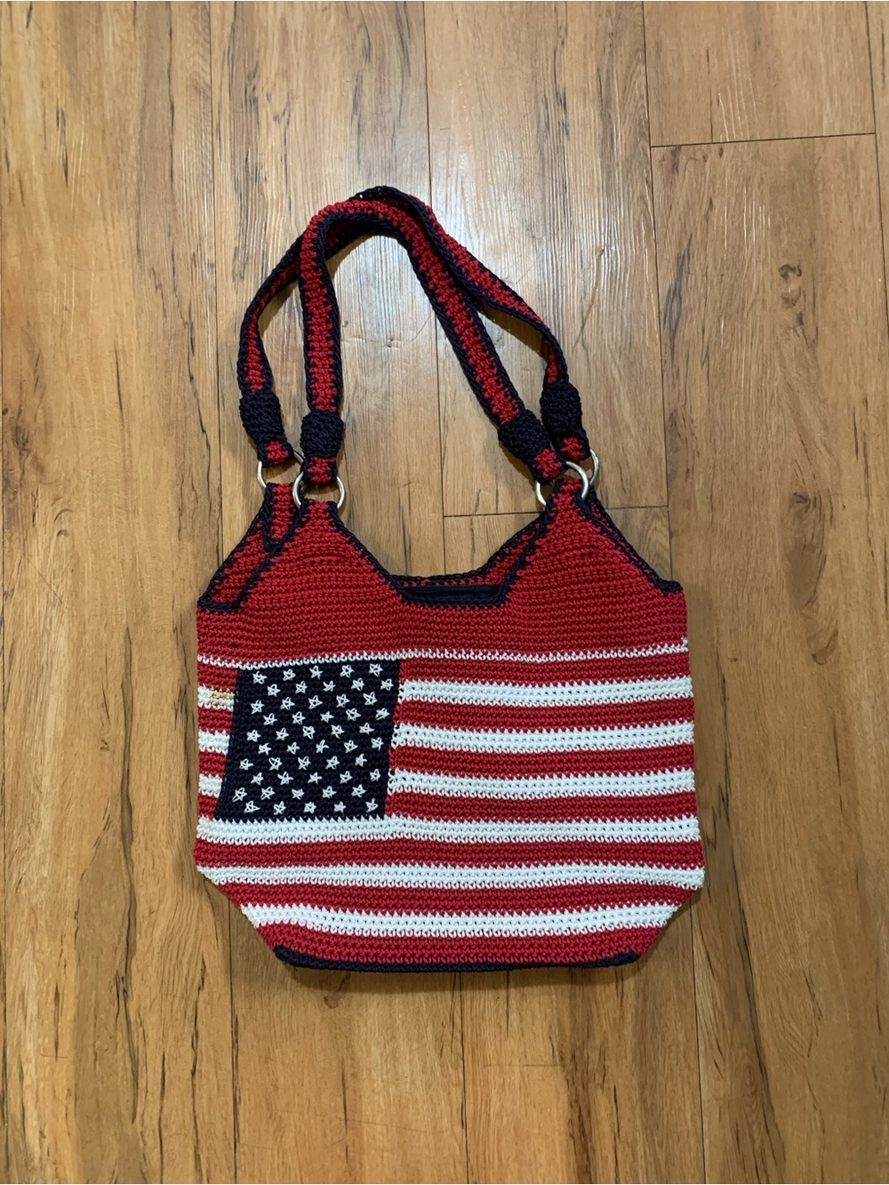 American flag purse